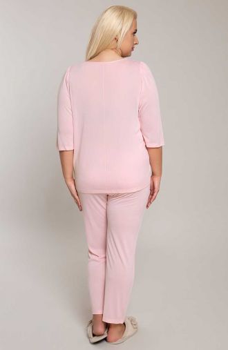 Пижама в бледо розово Mewa