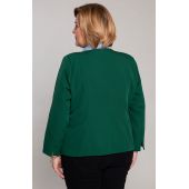 Зелено елегантно сако с подплата