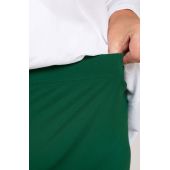 Лек зелен панталон с широк крачол