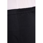 Удобни черни скъсени панталони