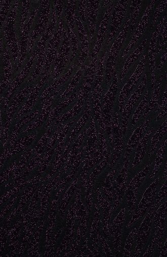 Черен комплект с лилави блестящи вълни