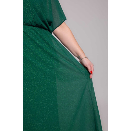 Зелена официална рокля