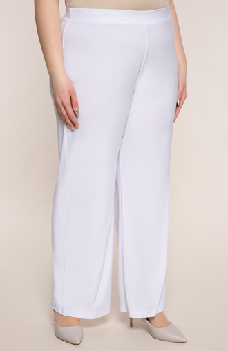 Делови панталони в бяло